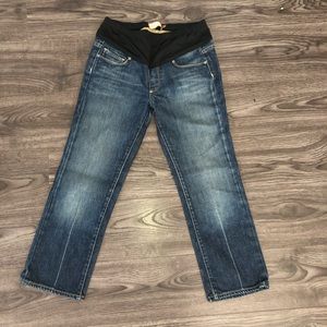 Paige Maternity 27 Capri Jeans J1-24